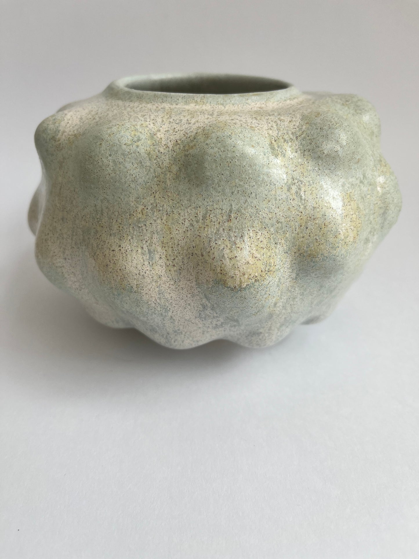 Lyseblå Bobble vase