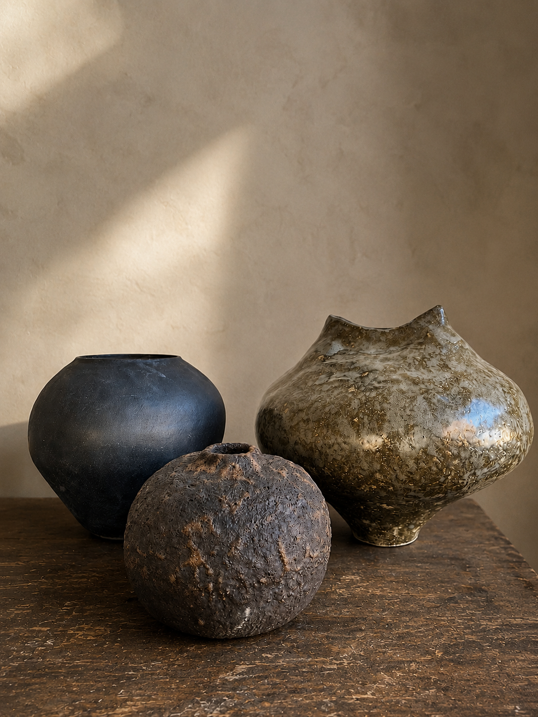 Stor gulv vase