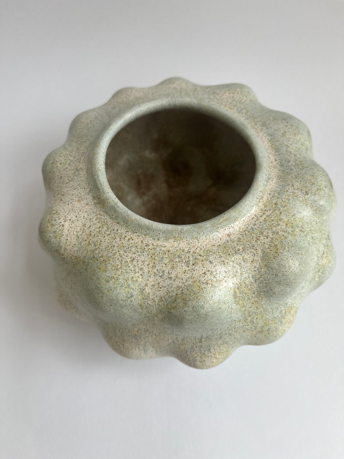 Lyseblå Bobble vase